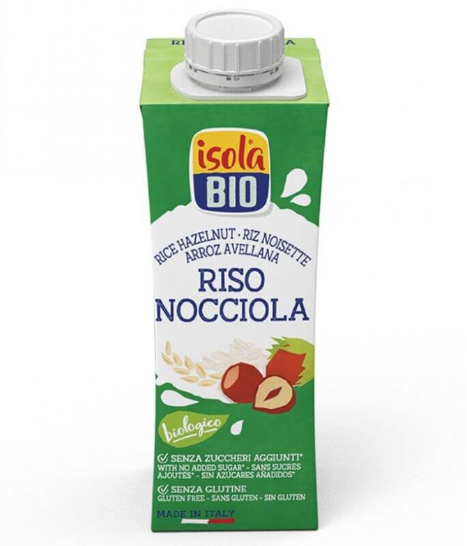 Isola Bio Bebida Arroz Avellana 250ml