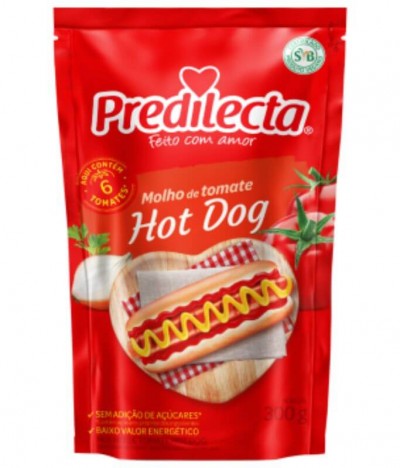 Predilecta Molho Tomate Hot Dog 300gr