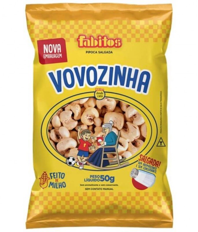 Fabitos Vovozinha Palomita Salada 50gr