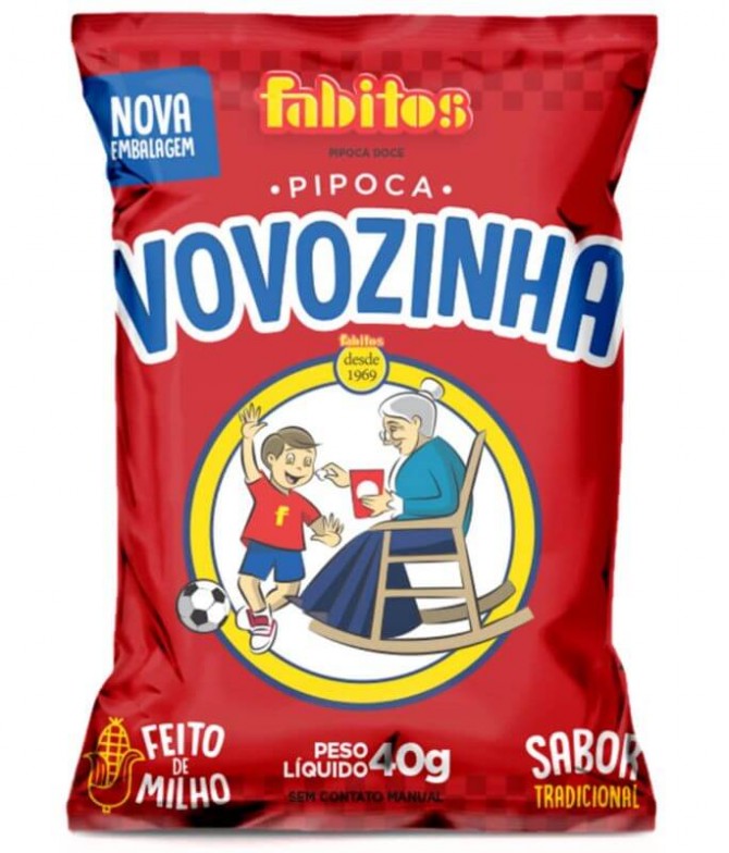 Fabitos Vovozinha Palomita Dulce 40gr