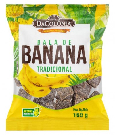 Dacolônia Caramelo Plátano 160gr T