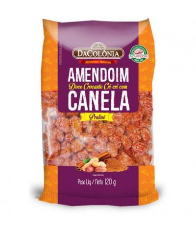 Dacolônia Cri Cri Amendoim Açúcar Canela 120gr