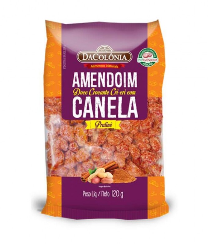 Dacolônia Cri Cri Amendoim Açúcar Canela 120gr