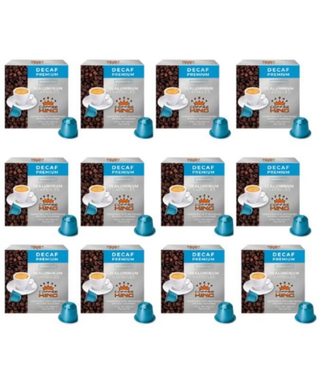 PACK 12 Coffee King Café Descafeinado 10un T