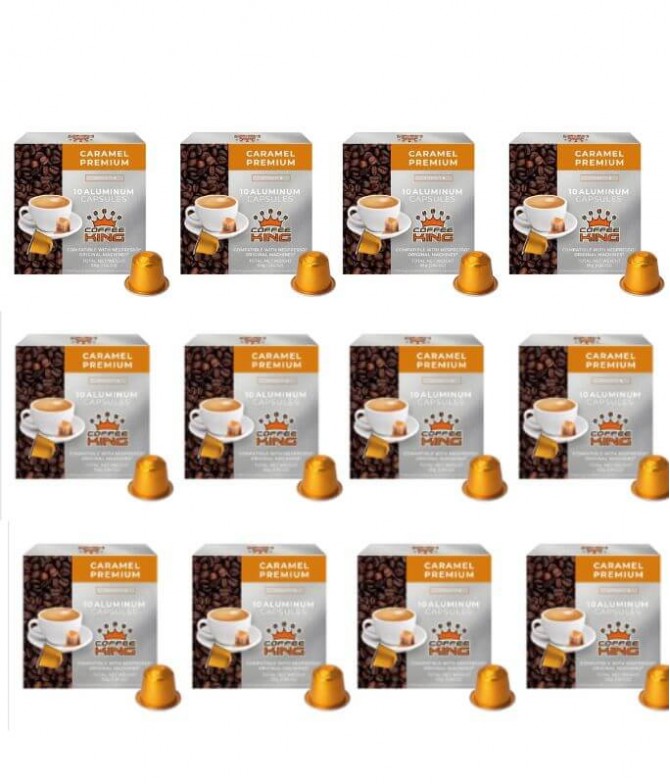 PACK 12 Coffee King Café Caramelo 10un