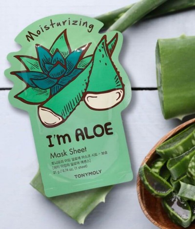 Tonymoly I'm Aloe Máscara Hidratante 1un