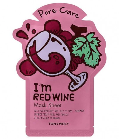 Tonymoly I'm Red Wine Máscara Purificante 1un