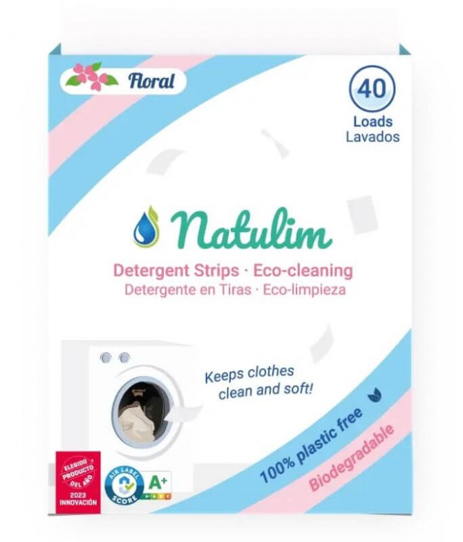 Natulim Eco Tira Lavadora Floral 20un