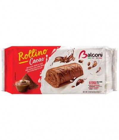 Balconi Pastelito Rollino Chocolate 6un