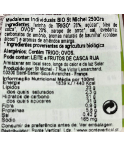 St. Michel Madalena BIO 250gr