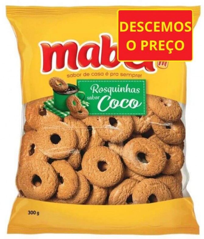 Mabel Rosquinha Coco 300gr