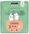 Moomin Baby Fralda 10-16Kg T5 40un