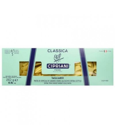 Cipriani Pasta Tagliardi Huevo 250gr T