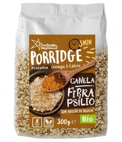 Próvida Papas Aveia Canela Psílio BIO 300gr