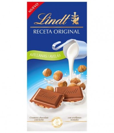 Lindt Chocolate Leche Avellana 125gr T