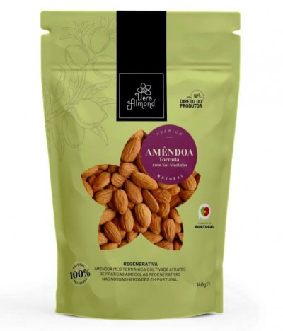 Vera Almond Amêndoa Torrada Sal Marinho 140gr