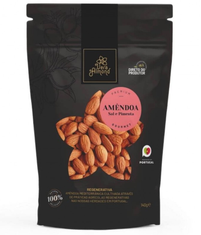 Vera Almond Almendra Sal Pimienta 140gr