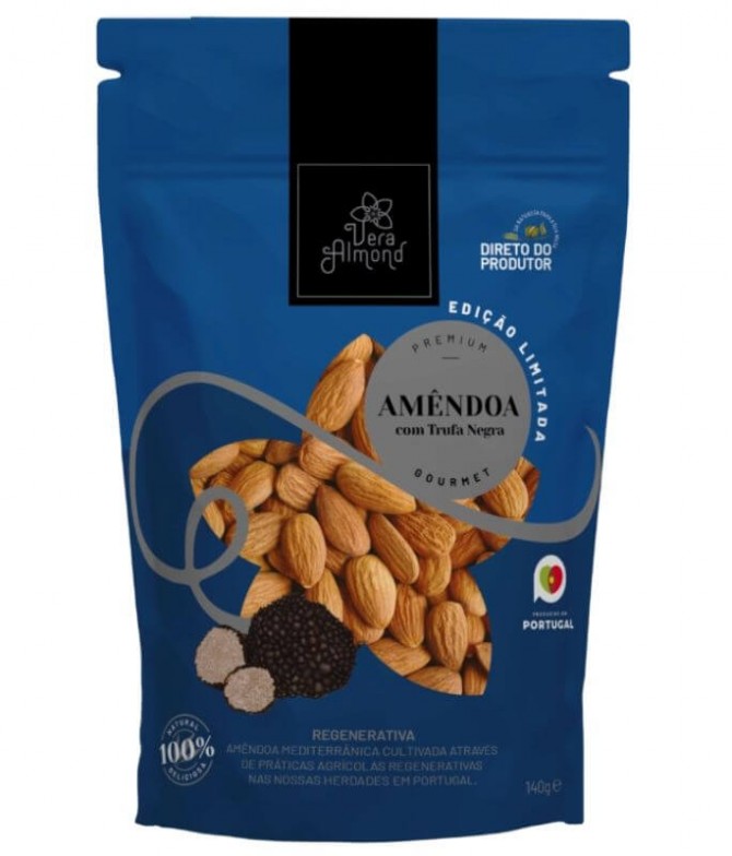 Vera Almond Almendra Trufa Negra 140gr t