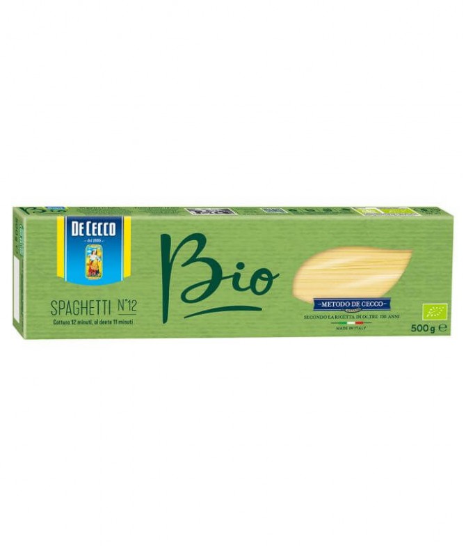 De Cecco Esparguete Nº12 BIO 500gr