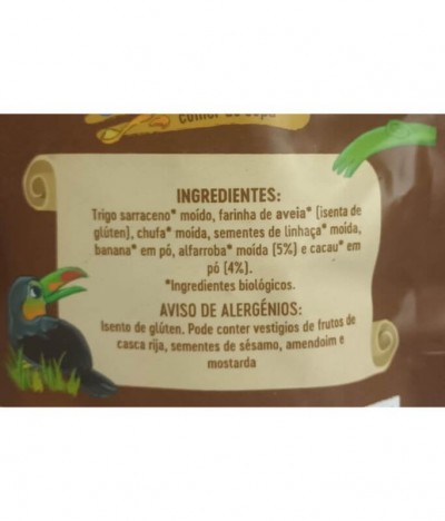 Iswari Pequeno Buda Cacau Alfarroba BIO 400gr