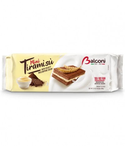 Balconi Bolo Mini Tiramisú 10un