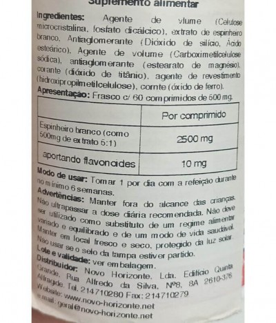 Lamberts Espinheiro Branco 2500mg 60un