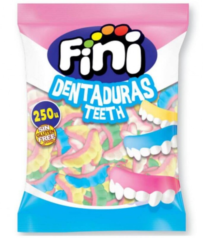 Fini Goma Dentadura Foam 250un