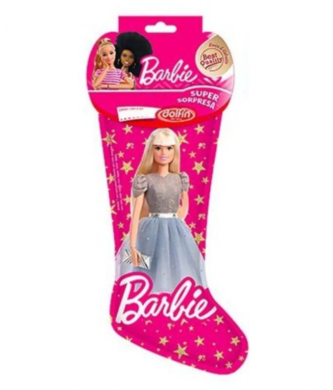 Dolfin Calcetín Navidad Barbie 1un T