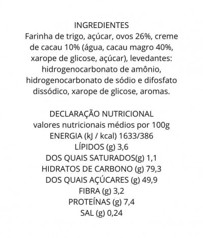 Marini Savoiardi Bizcocho Ladyfinger Cacao 200gr T