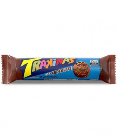 Trakinas Biscoito Recheado Chocolate 126gr