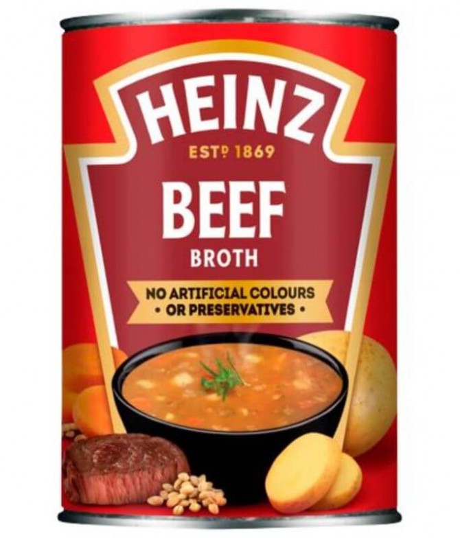 Heinz Sopa Beef Broth 400gr