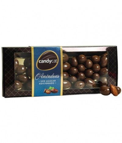 Candycat Amêndoa Choco Sem Açúcar 150gr