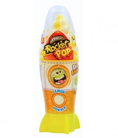 Johny Bee Rocket Pop Dip&Lick Limón 50gr T