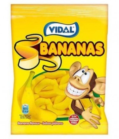 Vidal Goma Banana 90gr