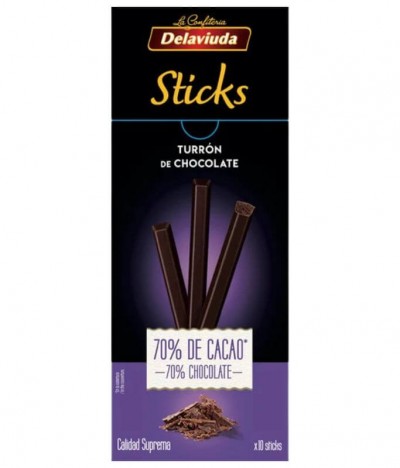 Delaviuda Stick Chocolate Negro 70% 120gr