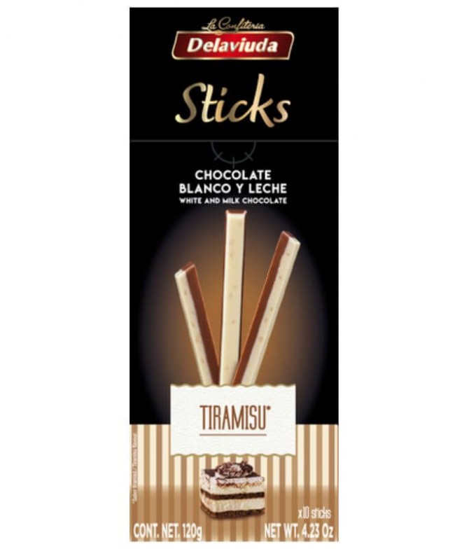 Delaviuda Stick Tiramisú 120gr