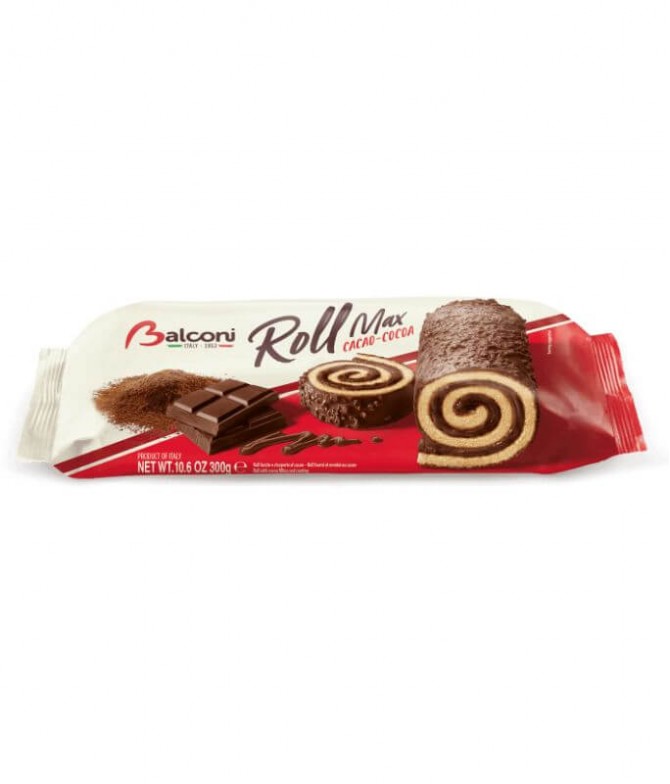 Balconi Roll Max Torta Cacau 300gr