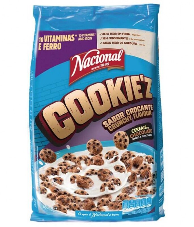 Nacional Cereais CookieZ 500gr