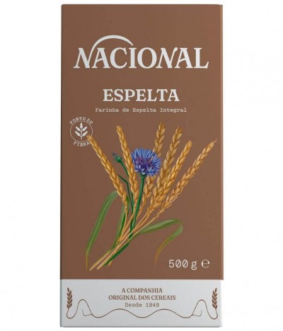 Nacional Farinha Espelta Integral 500gr