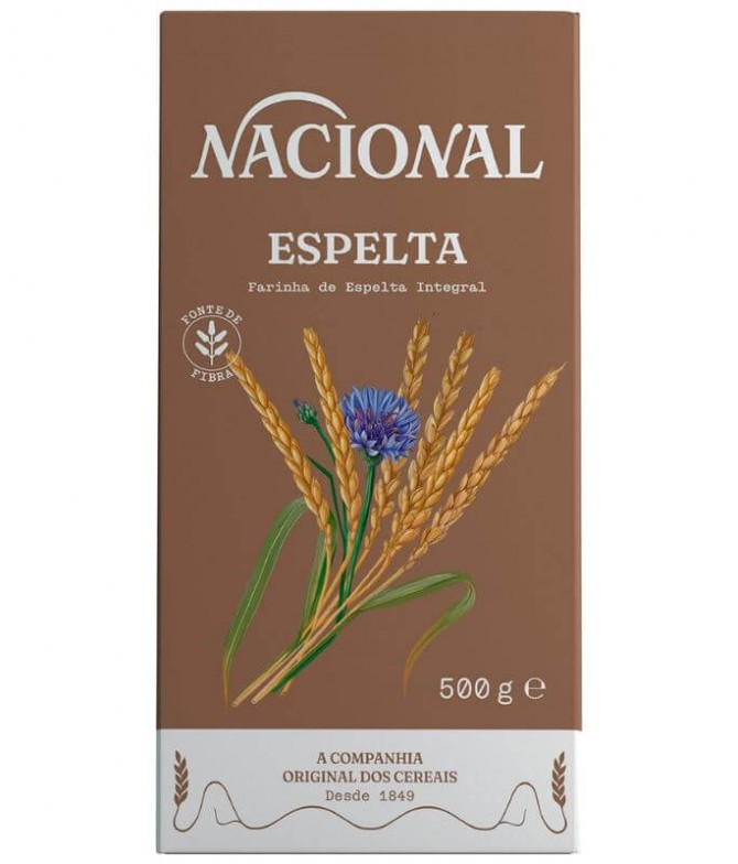 Nacional Farinha Espelta Integral 500gr