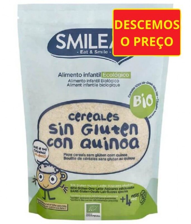 Smileat Papa Cereais Quinoa 200gr