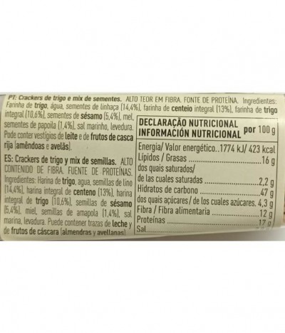 Danvita Cracker Trigo Semillas 110gr