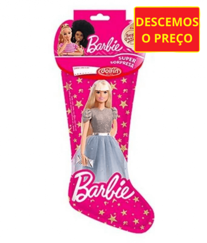 Dolfin Meia Natal Barbie 1un