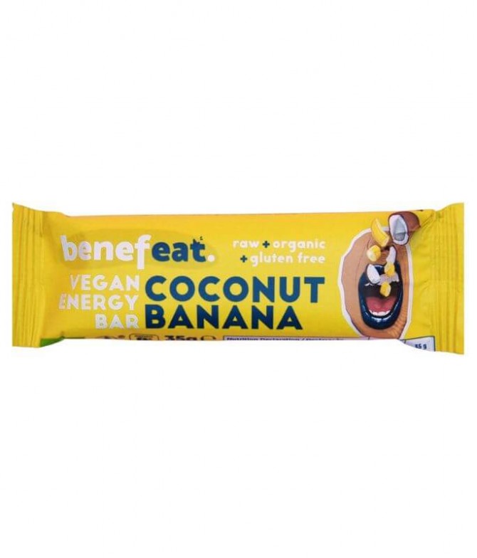 Benefeat Barra Coco Banana BIO 35gr