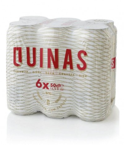 PACK 6 Quinas Cerveja Lata 50cl