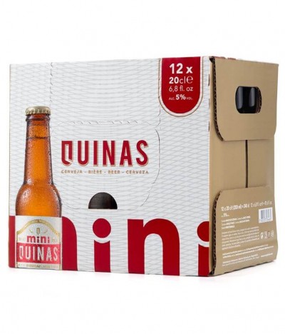 PACK 12 Quinas Mini Cerveja 20cl