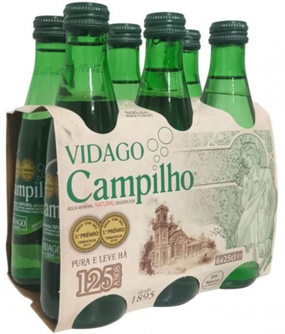 Campilho Água Gás 125 Anos 6x25cl