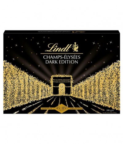 Lindt Caixa Oferta Bombom Champs-Élysées Dark 395gr