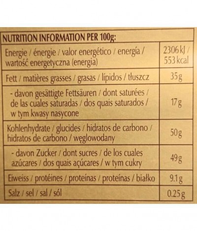 Lindt Swiss Premium Chocolate Leche Almendra 300gr