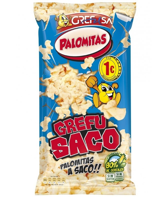 Grefusa Pipocas Grefu Saco 135gr Grefusa Pipocas Grefu Saco 135gr